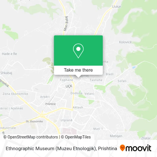 Ethnographic Museum (Muzeu Etnologjik) map