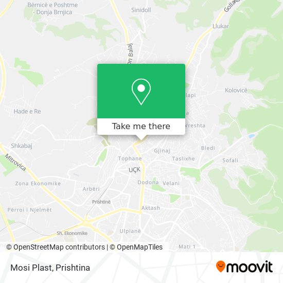 Mosi Plast map