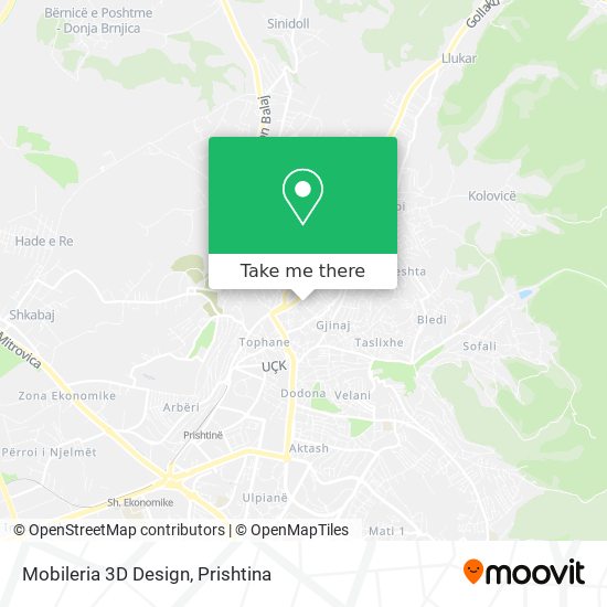 Mobileria 3D Design mapa