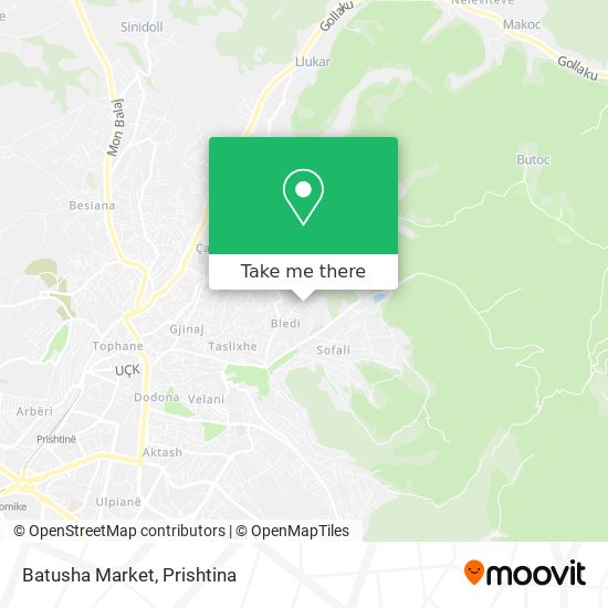 Batusha Market map