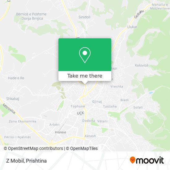 Z Mobil map