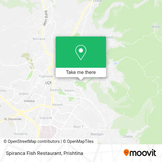 Spiranca Fish Restaurant map