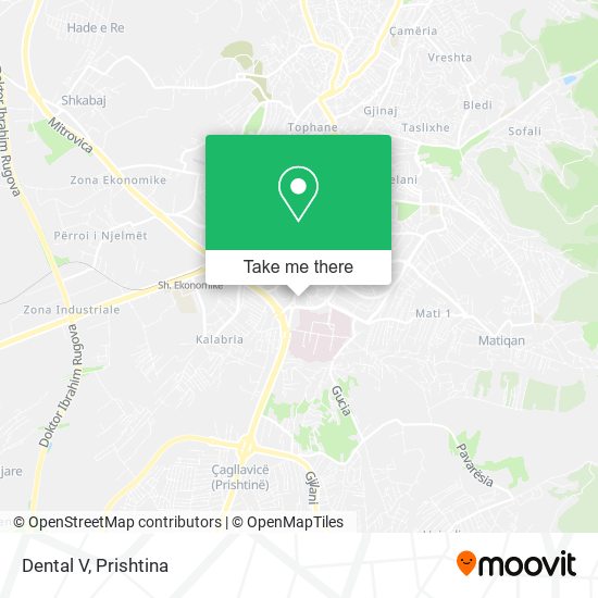 Dental V mapa