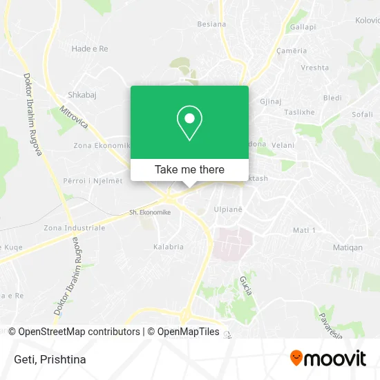 Geti map