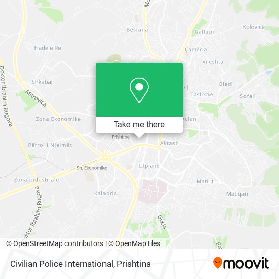 Civilian Police International mapa