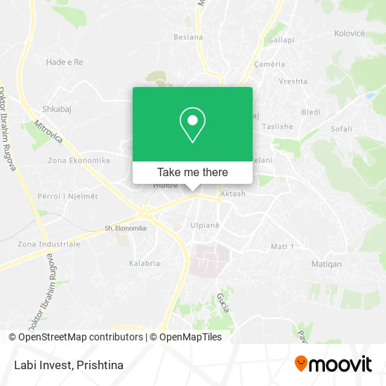 Labi Invest map