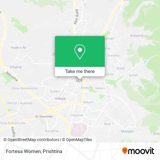 Fortesa Women map