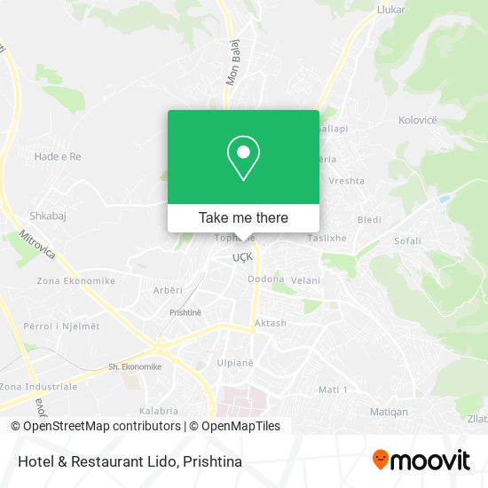 Hotel & Restaurant Lido mapa