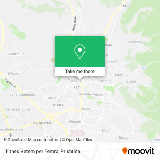 Fitnes Vetem per Femra mapa