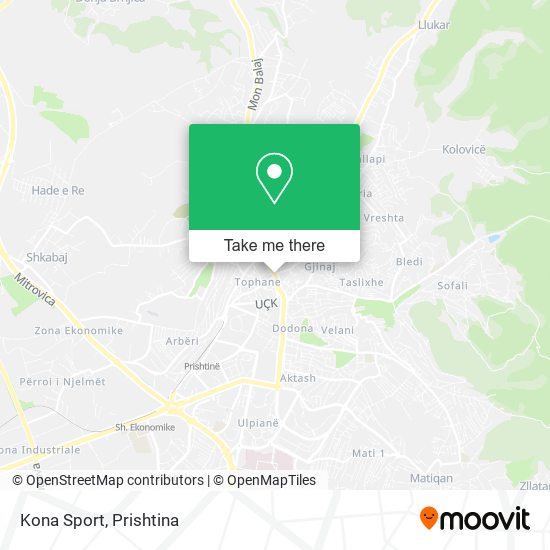 Kona Sport map
