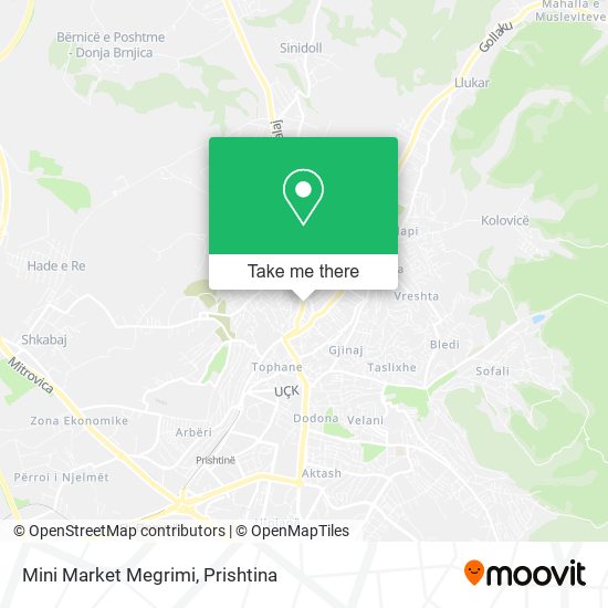 Mini Market Megrimi map