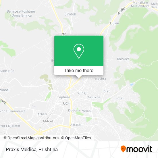 Praxis Medica map