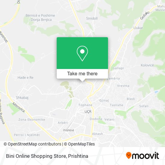 Bini Online Shopping Store mapa