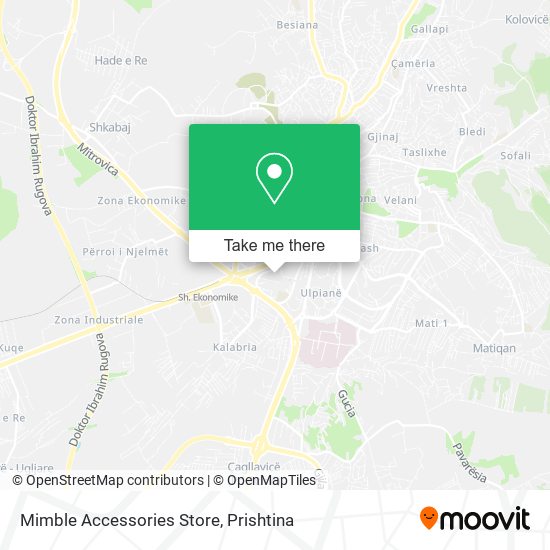 Mimble Accessories Store map