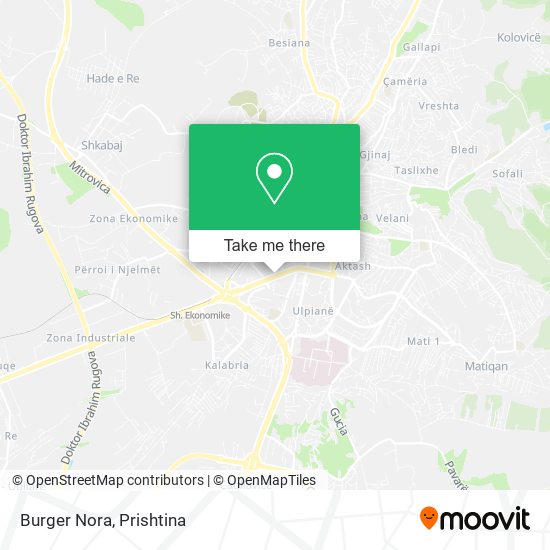 Burger Nora map