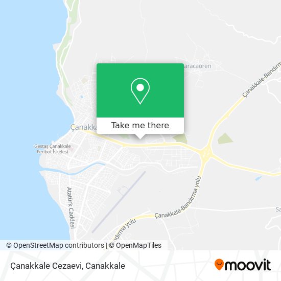 Çanakkale Cezaevi map