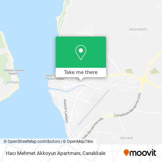 Hacı Mehmet Akkoyun Apartmanı map