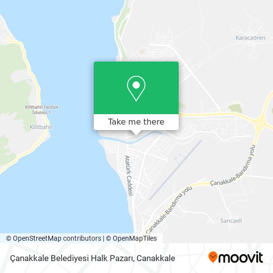 Çanakkale Belediyesi Halk Pazarı map