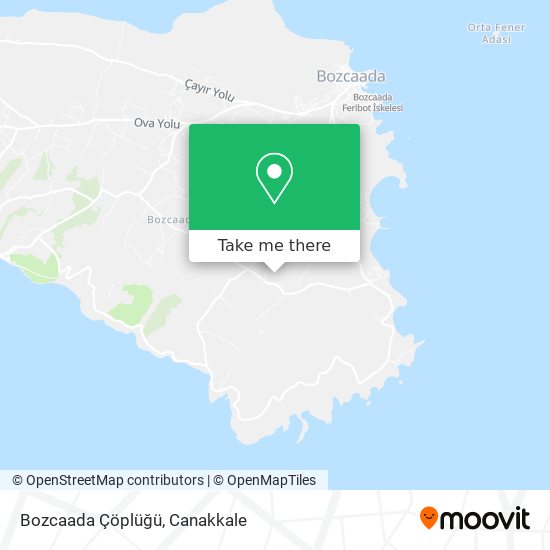 Bozcaada Çöplüğü map