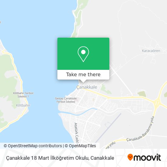 Çanakkale 18 Mart İlköğretim Okulu map