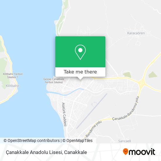 Çanakkale Anadolu Lisesi map