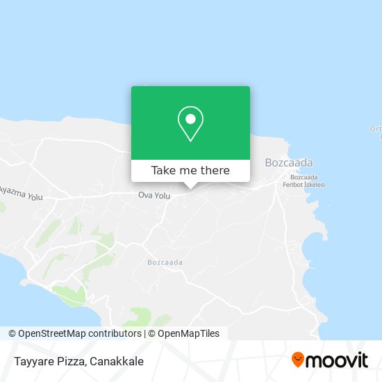 Tayyare Pizza map