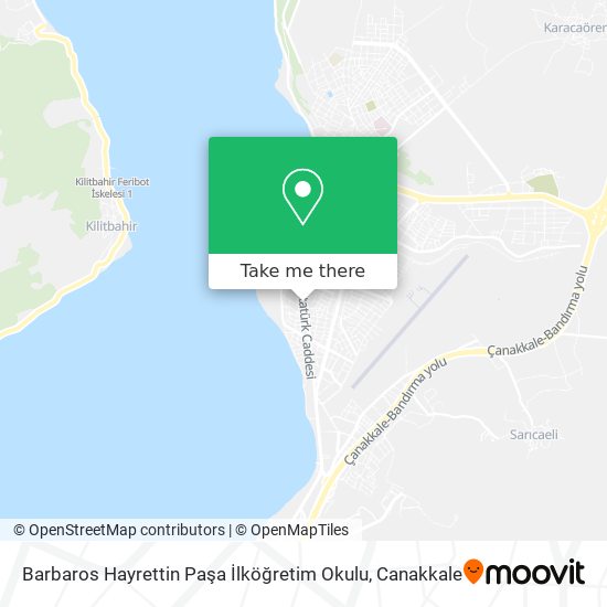 Barbaros Hayrettin Paşa İlköğretim Okulu map