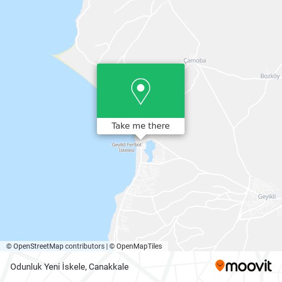 Odunluk Yeni İskele map