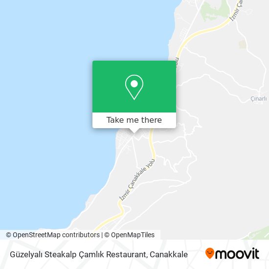 Güzelyalı Steakalp Çamlık Restaurant map