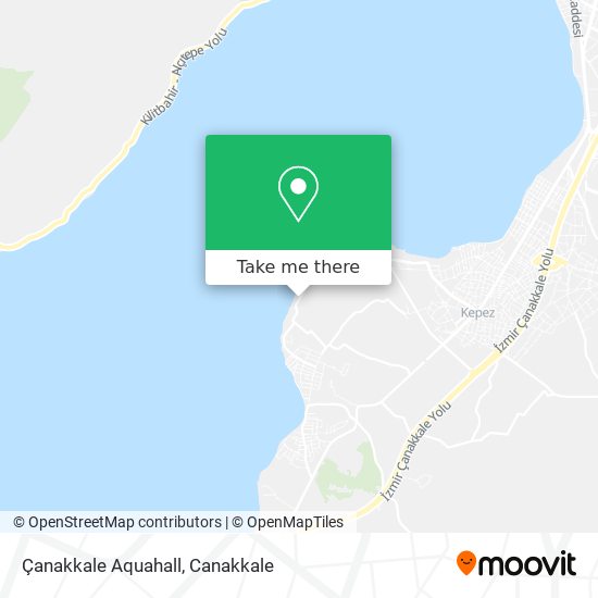 Çanakkale Aquahall map