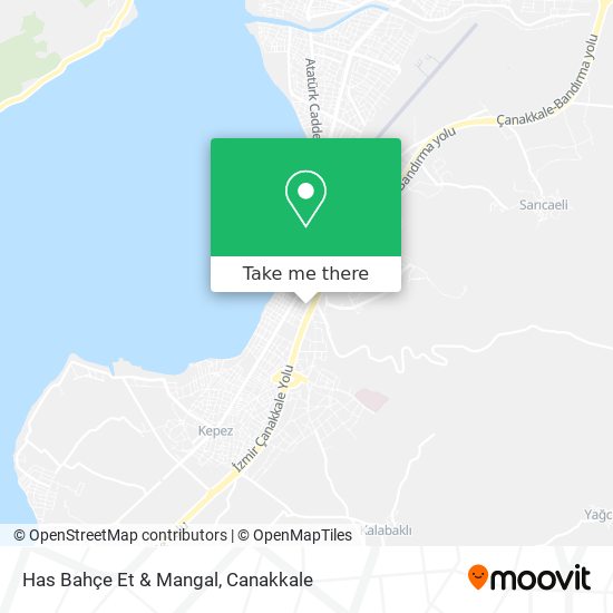 Has Bahçe Et & Mangal map