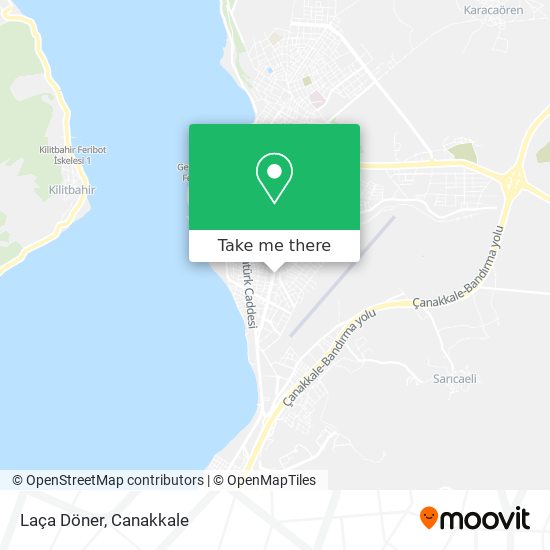 Laça Döner map