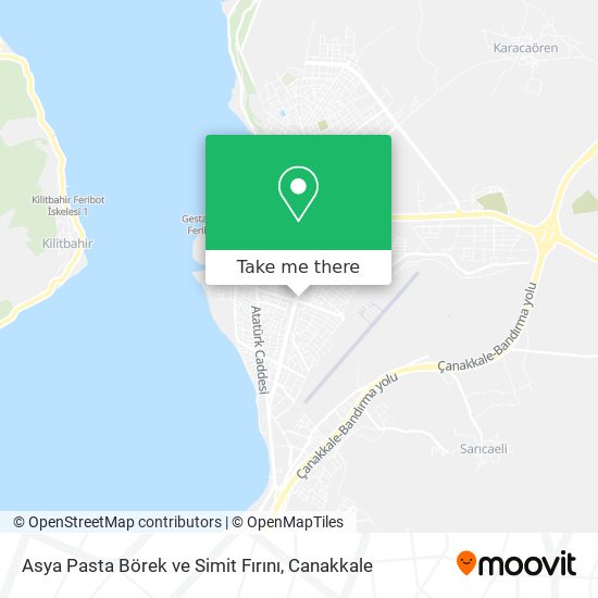 How To Get To Asya Pasta Borek Ve Simit Firini In Canakkale By Bus Ferry Or Cable Car