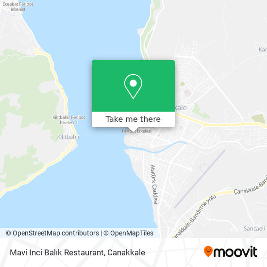 Mavi Inci Balık Restaurant map