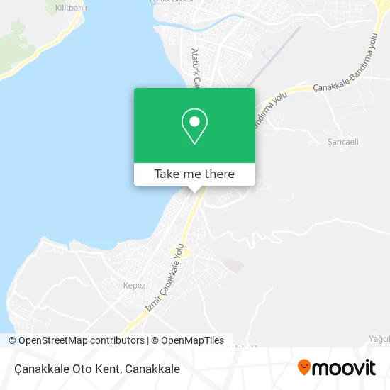 Çanakkale Oto Kent map