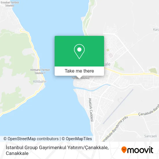 İstanbul Group Gayrimenkul Yatırım / Çanakkale map