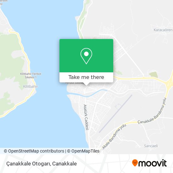 Çanakkale Otogarı map