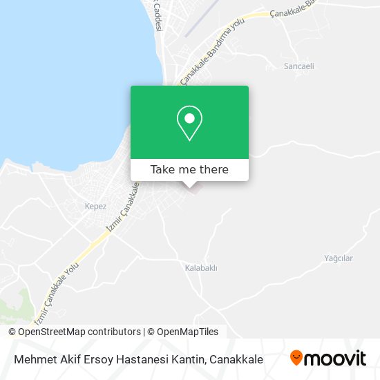 Mehmet Akif Ersoy Hastanesi Kantin map
