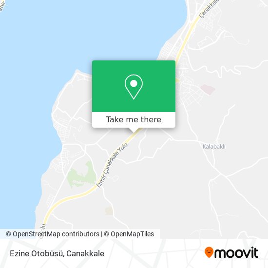 Ezine Otobüsü map