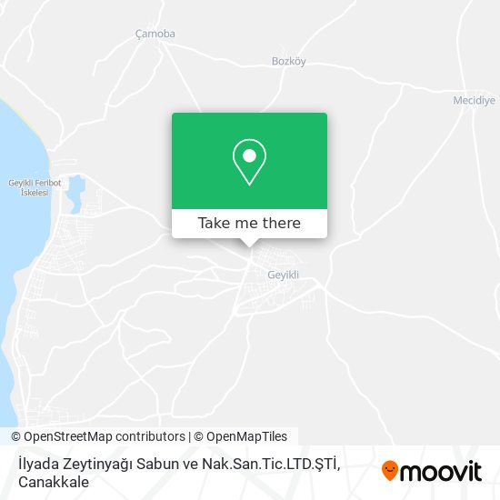 İlyada Zeytinyağı Sabun ve Nak.San.Tic.LTD.ŞTİ map