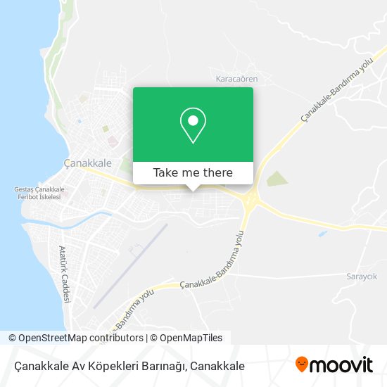 Çanakkale Av Köpekleri Barınağı map