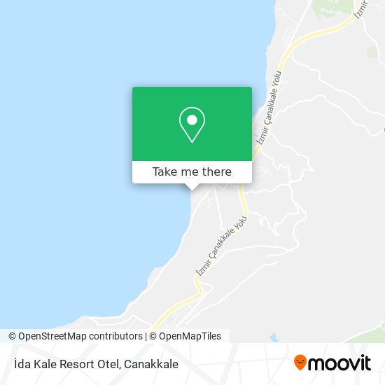 İda Kale Resort Otel map