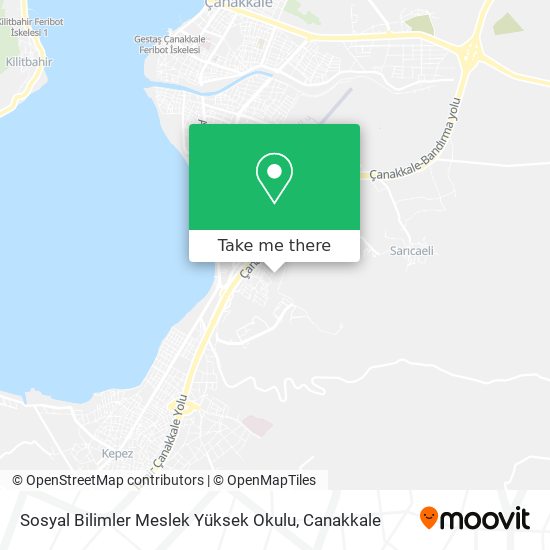 Sosyal Bilimler Meslek Yüksek Okulu map