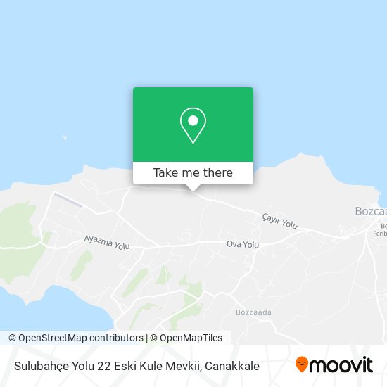 Sulubahçe Yolu 22 Eski Kule Mevkii map