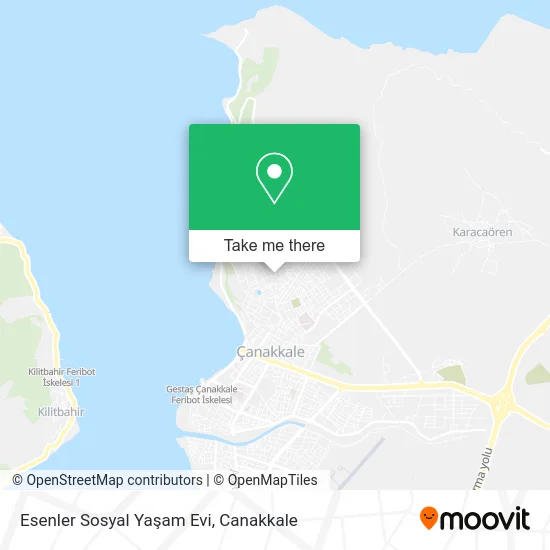 Esenler Sosyal Yaşam Evi map