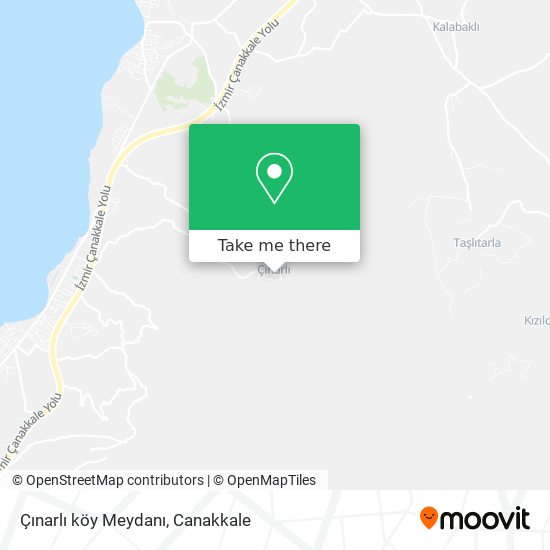 Çınarlı köy Meydanı map