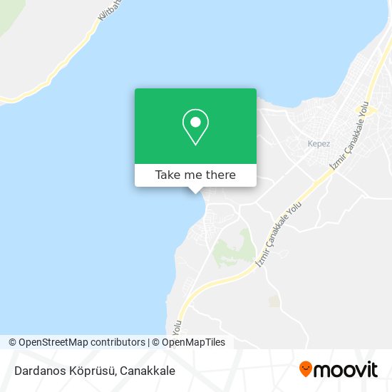 Dardanos Köprüsü map