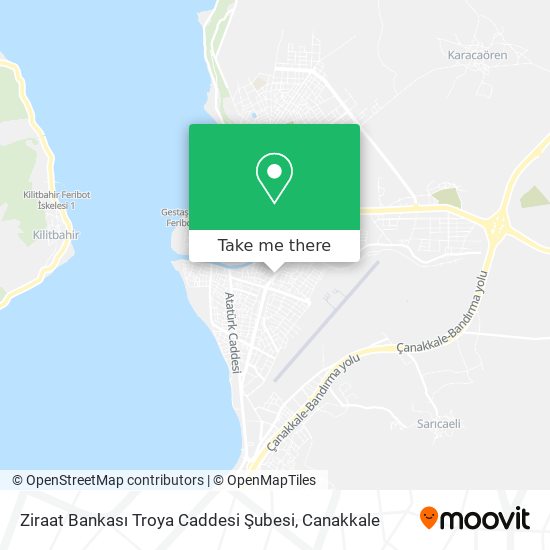 Ziraat Bankası Troya Caddesi Şubesi map