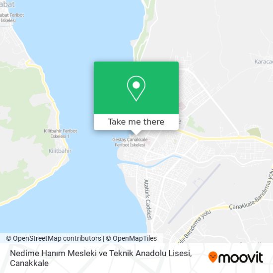 Nedime Hanım Mesleki ve Teknik Anadolu Lisesi map