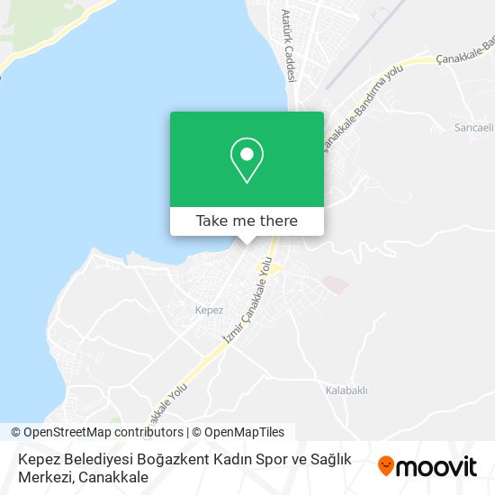 Kepez Belediyesi Boğazkent Kadın Spor ve Sağlık Merkezi map